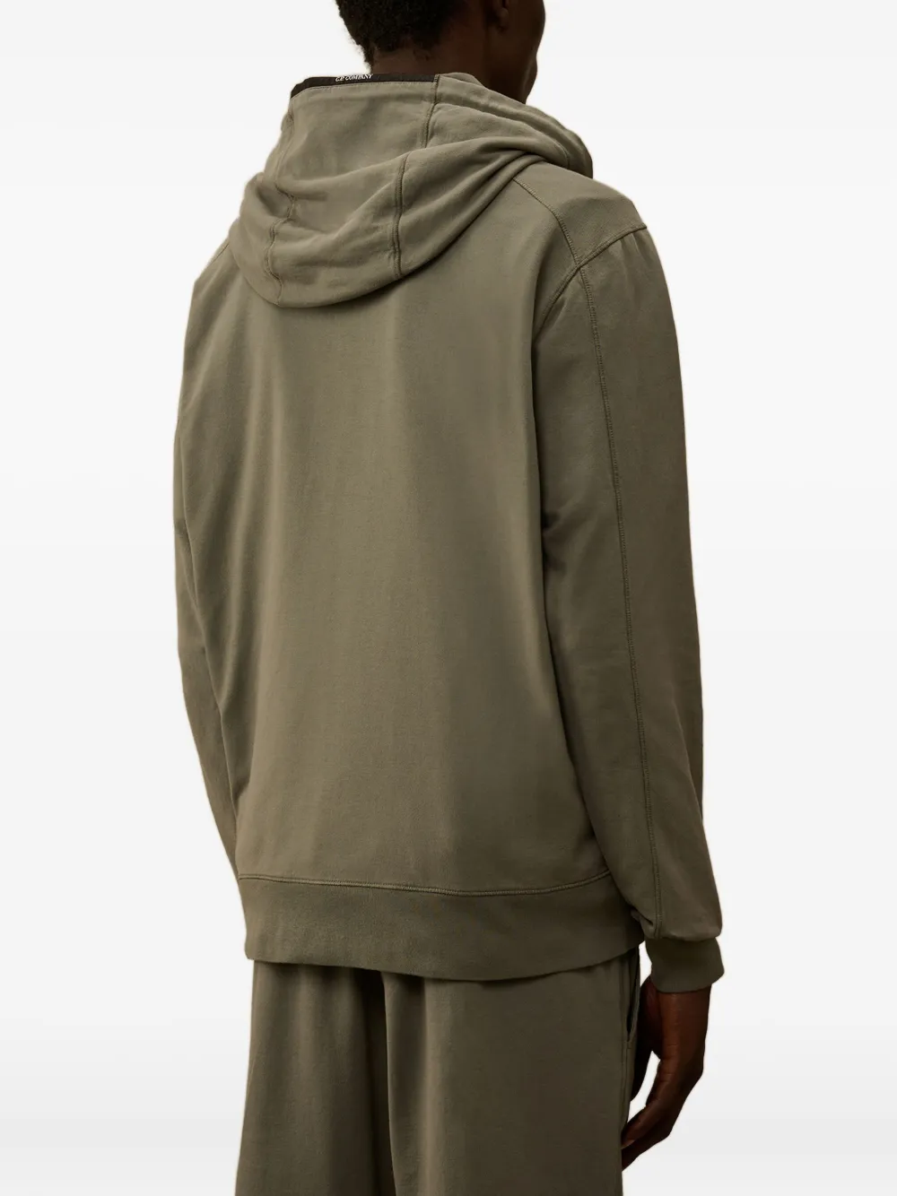 C.P. Company Hoodie met rits Grijs