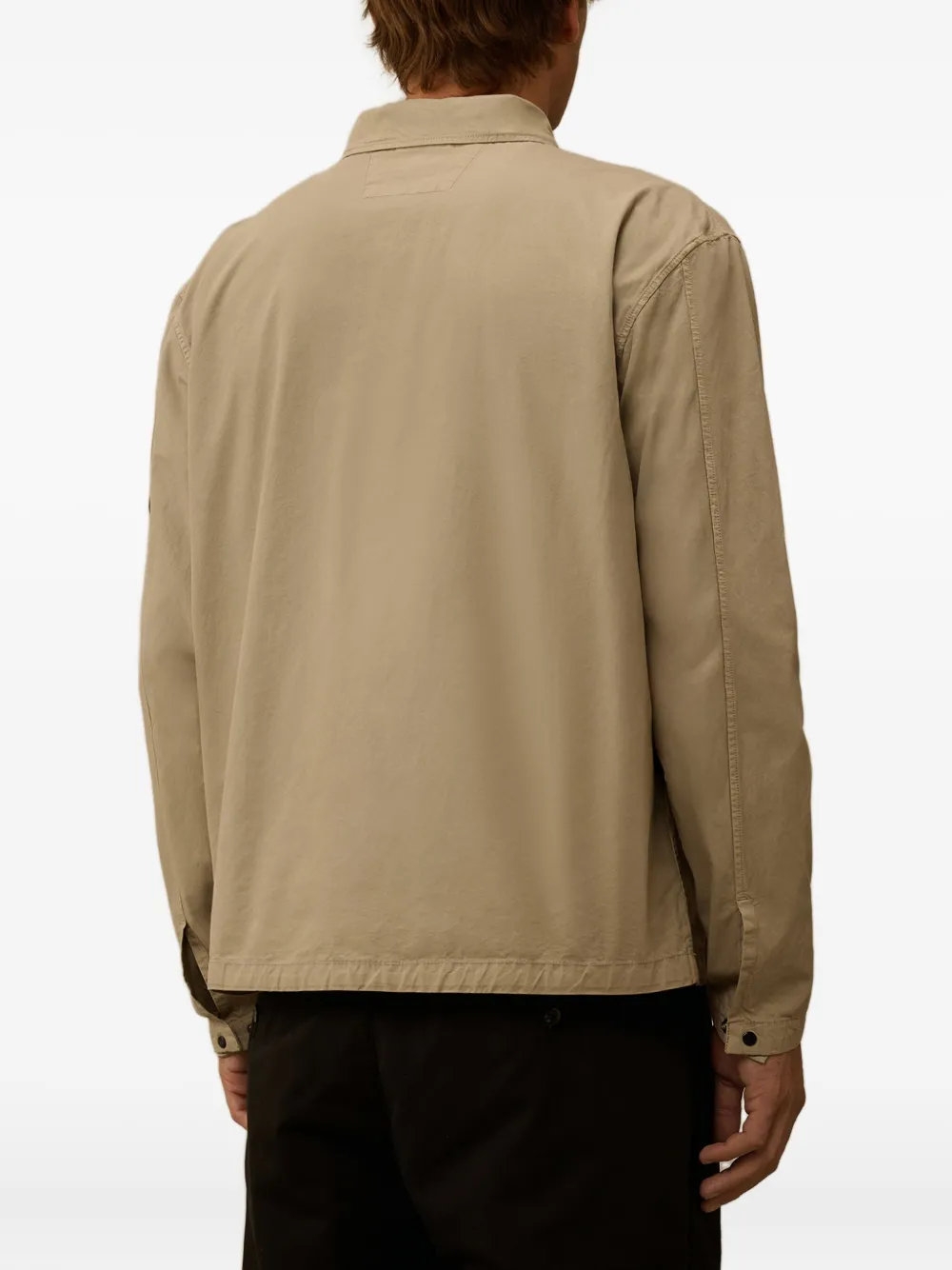 C.P. Company Lens-details shirtjack Grijs