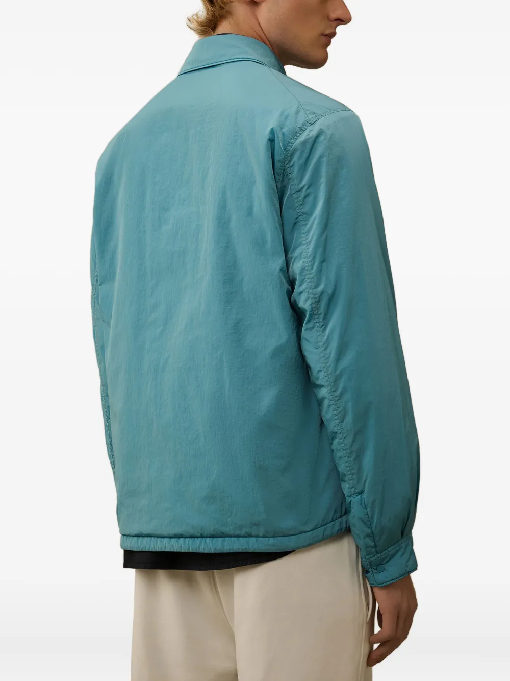 C.P. Company Shirtjack met zakdetail Blauw