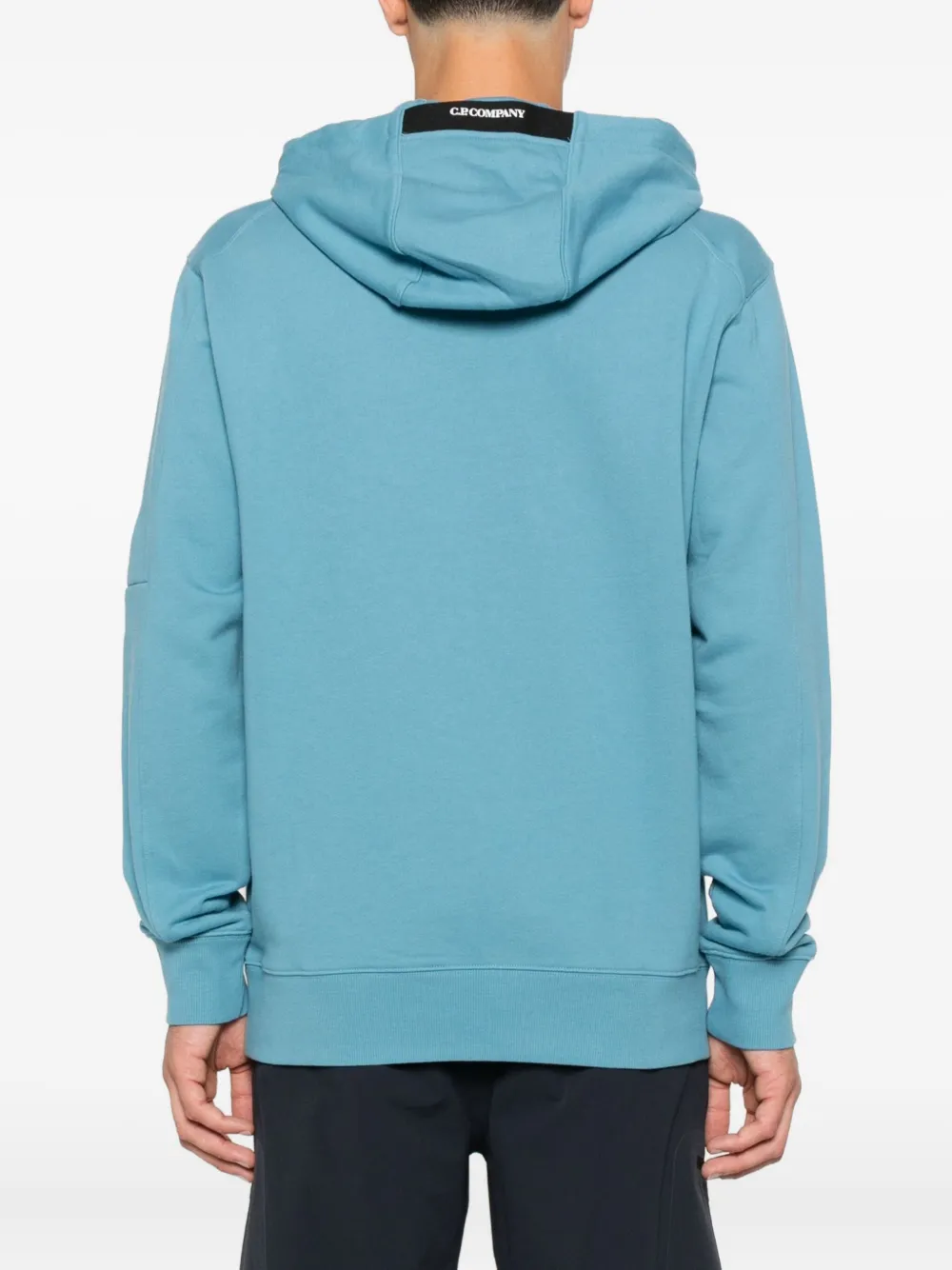 C.P. Company Hoodie met logoprint Blauw