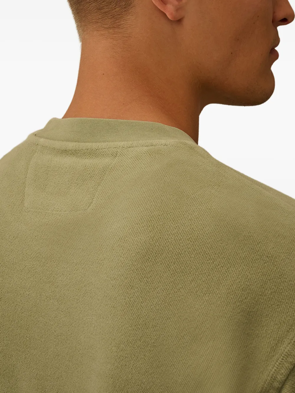 C.P. Company Sweater met ronde hals Groen