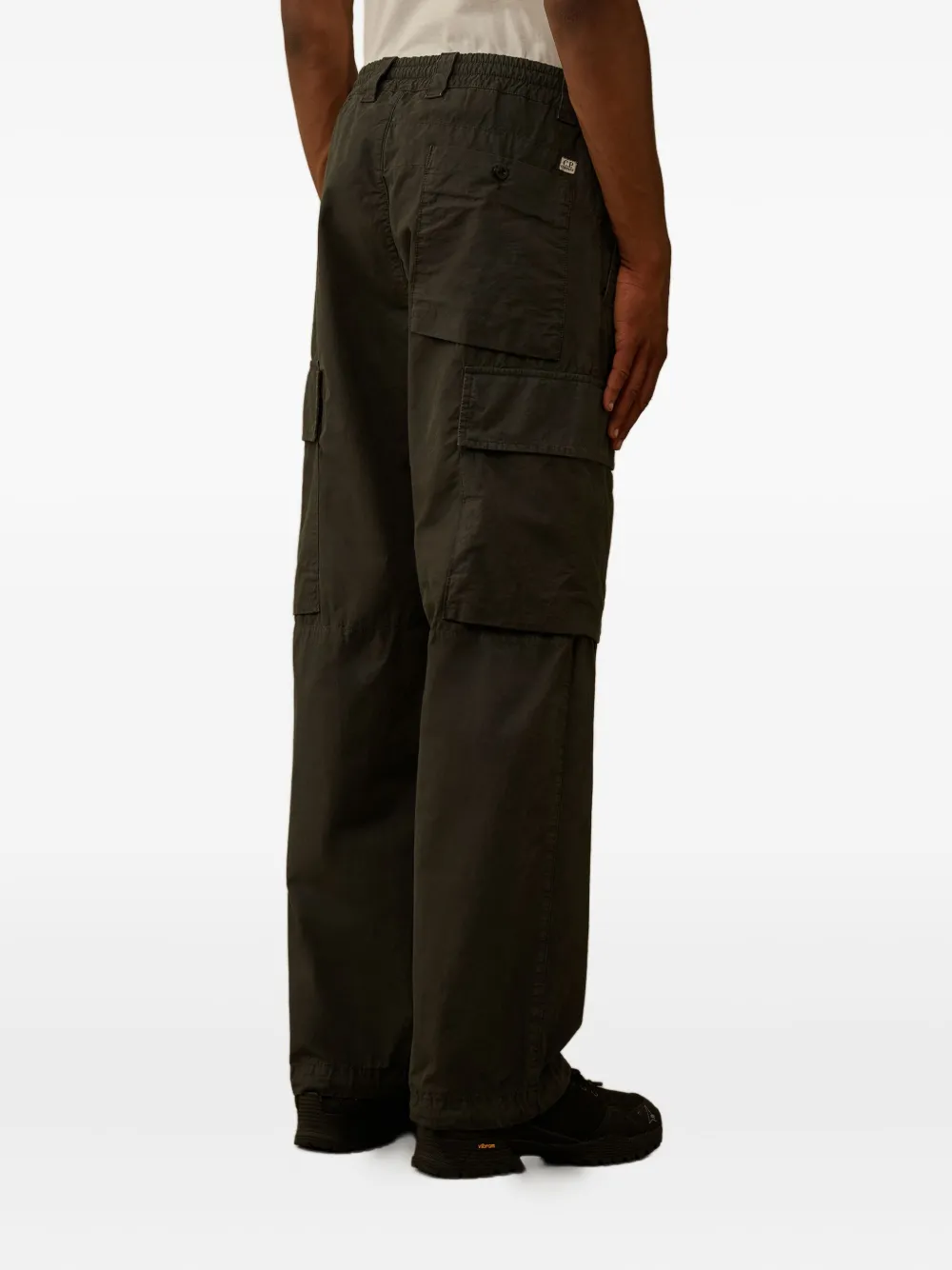 C.P. Company Broek met cargo zak Groen