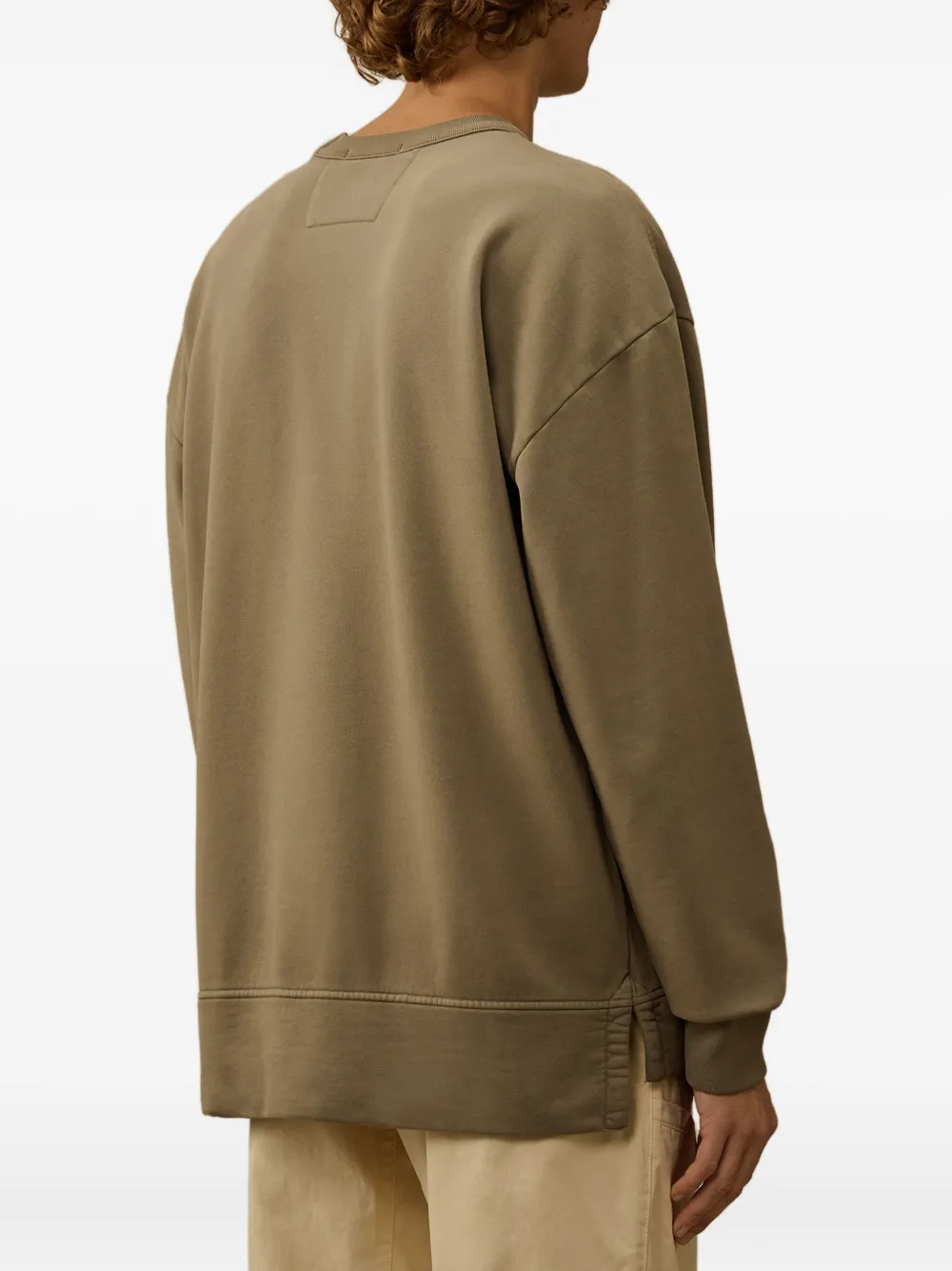 C.P. Company Sweater met ronde hals Bruin