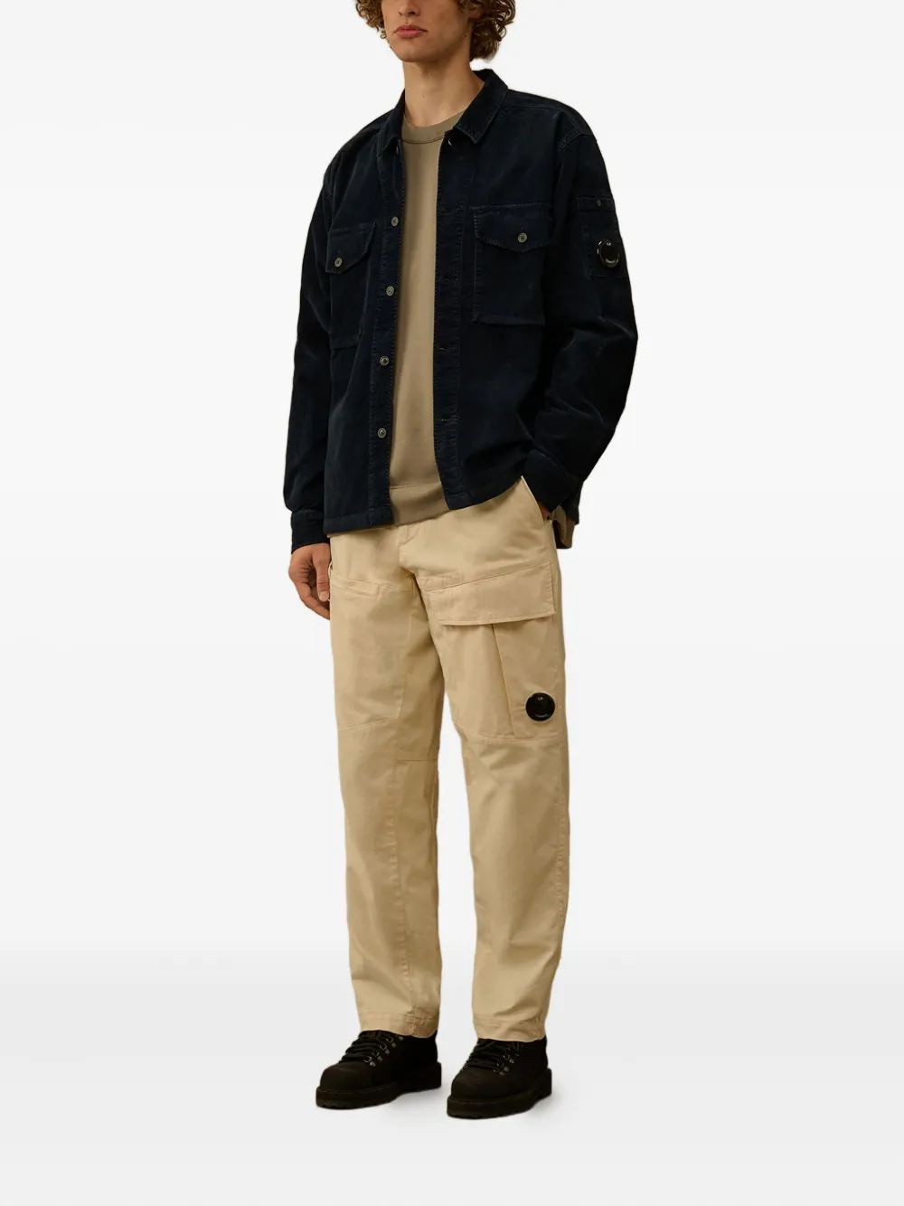 C.P. Company Sweater met ronde hals - Bruin