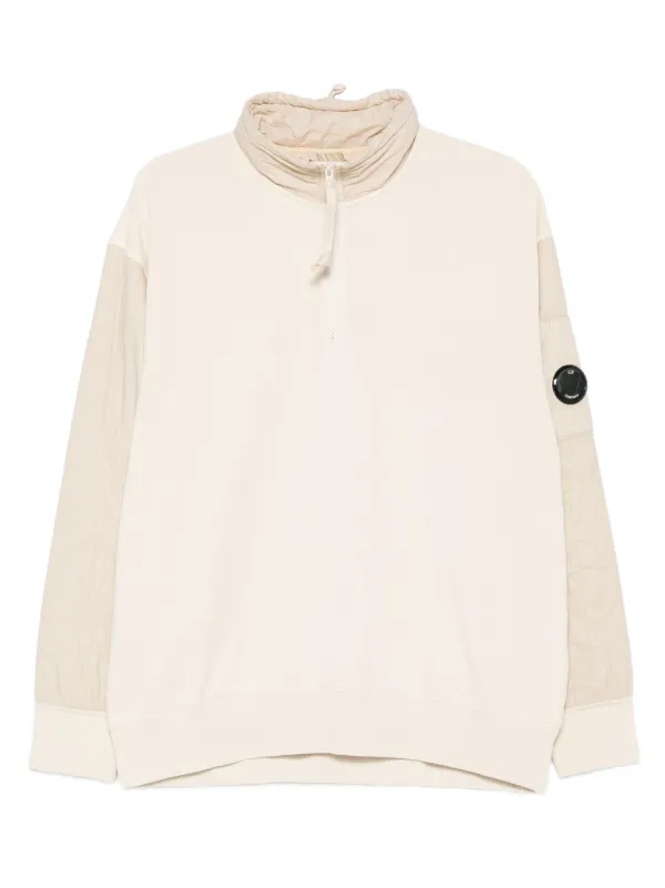 C.P. Company ハーフジップ スウェットシャツ | ニュートラル