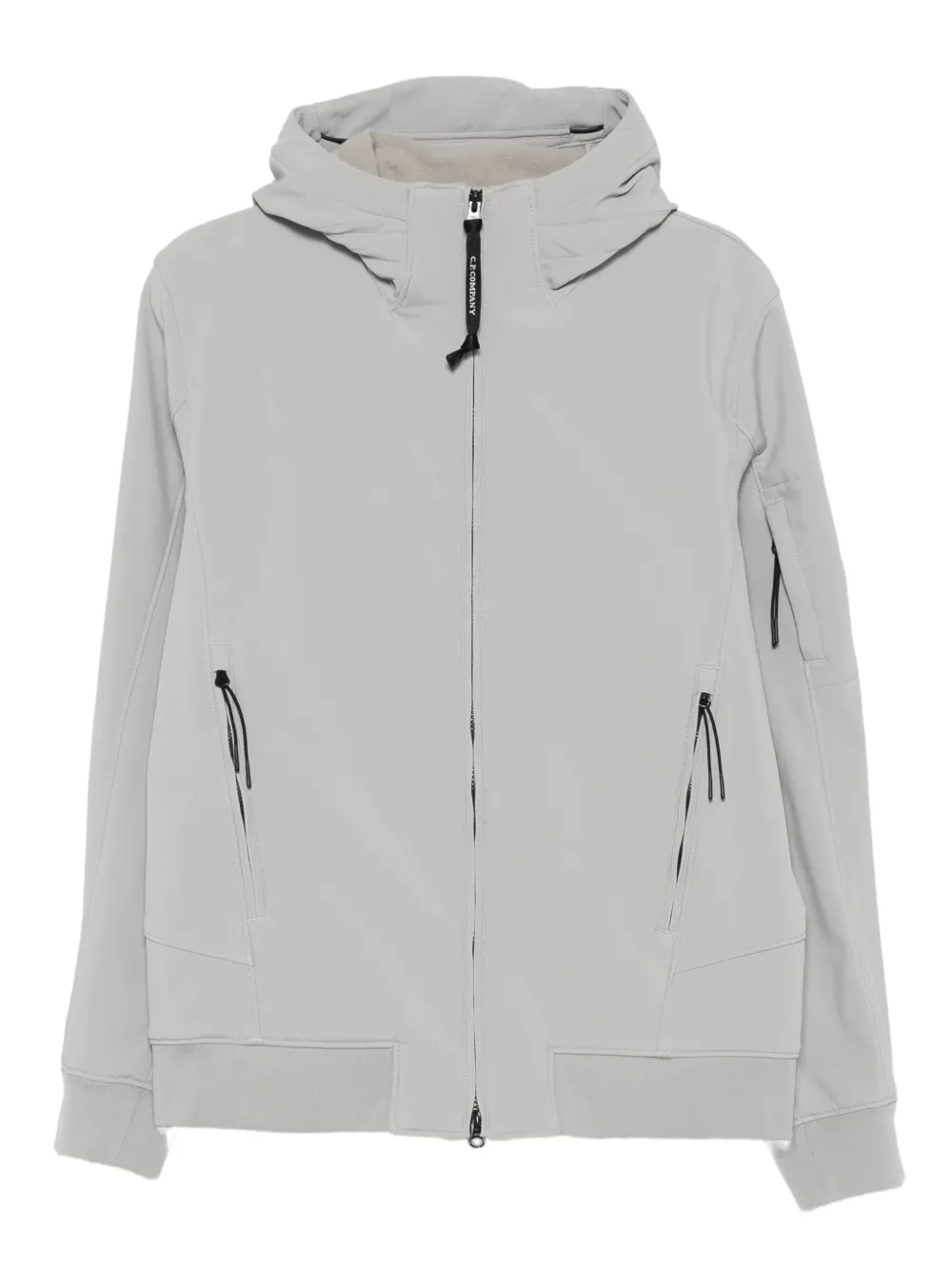 C.P. Company hooded zip-front jacket | Grey | Image 1