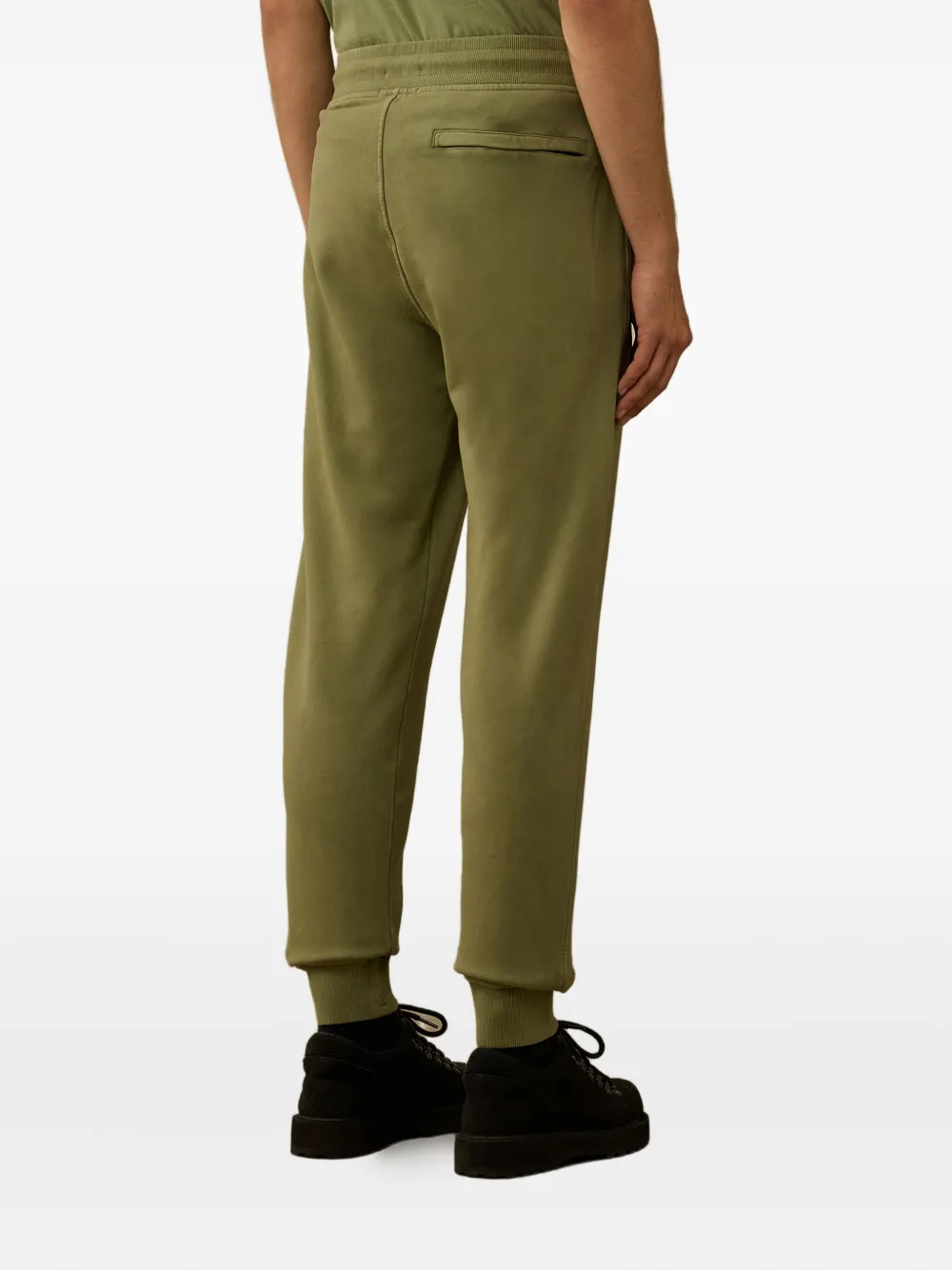 C.P. Company drawstring-cuffed track pants Groen