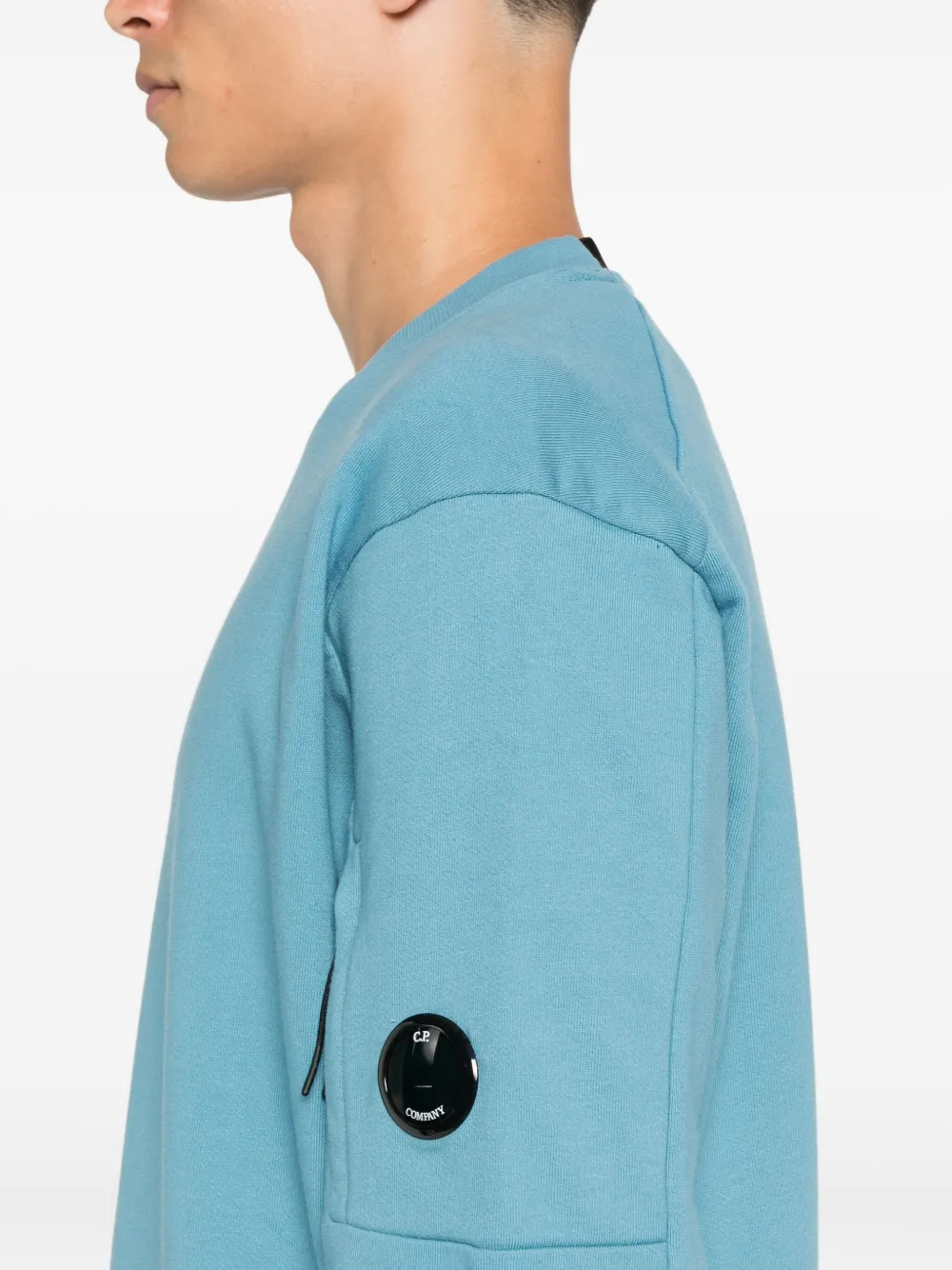 C.P. Company Sweater met logoprint Blauw