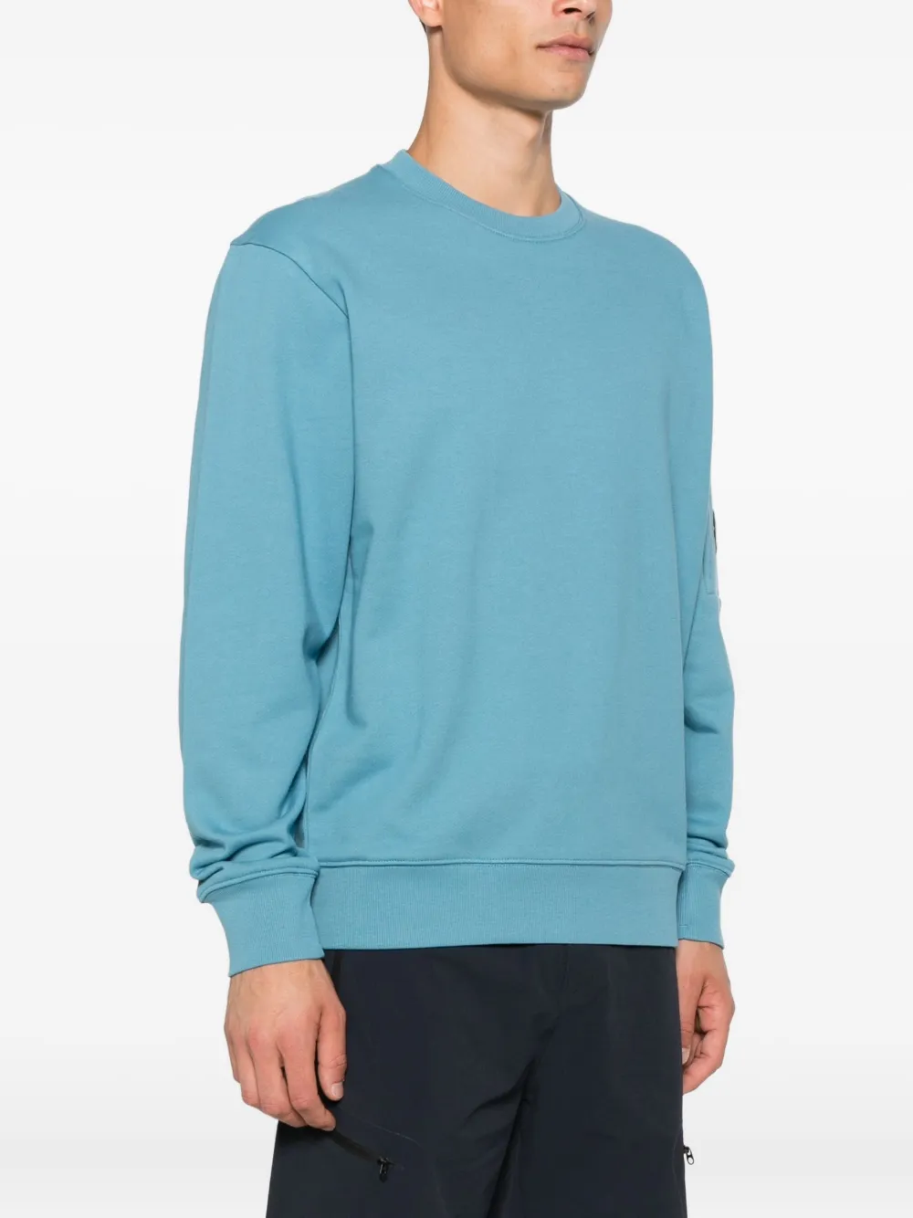 C.P. Company Sweater met logoprint Blauw