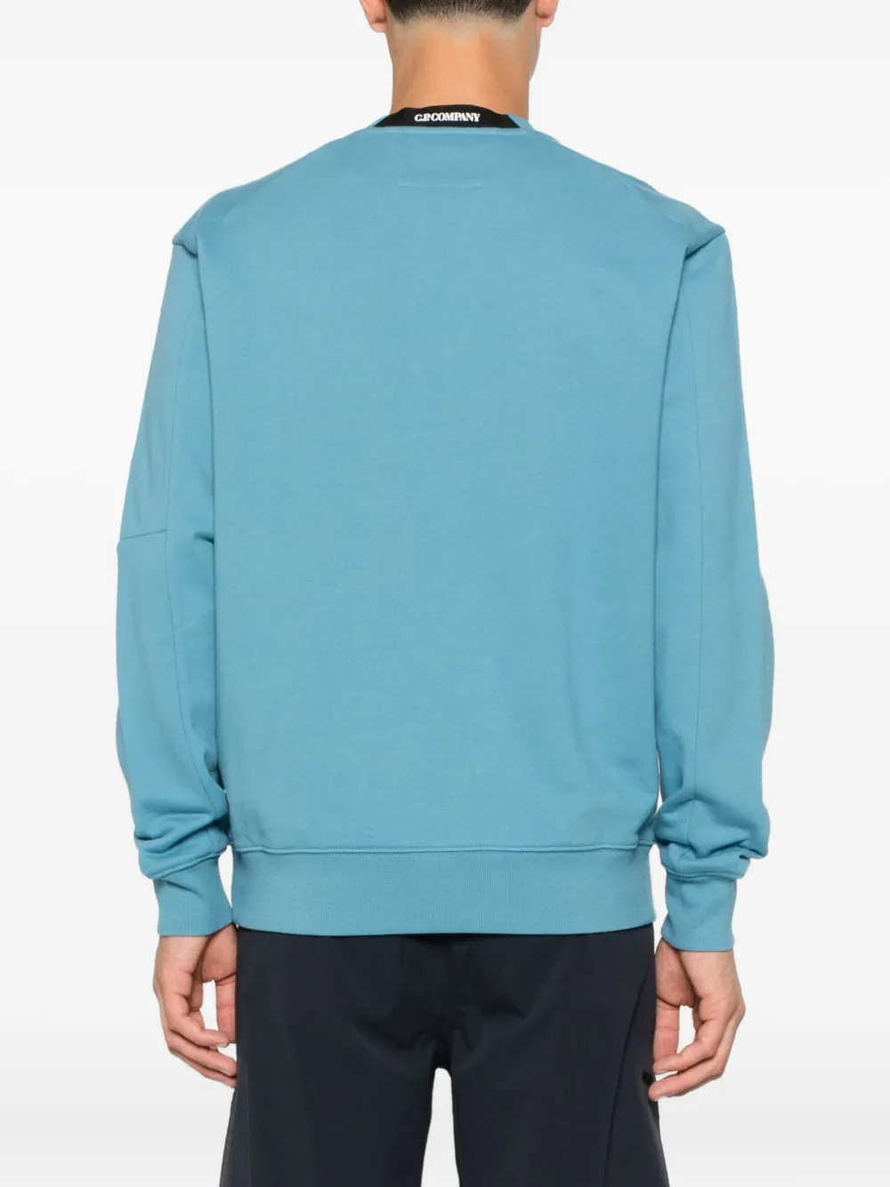 C.P. Company Sweater met logoprint Blauw