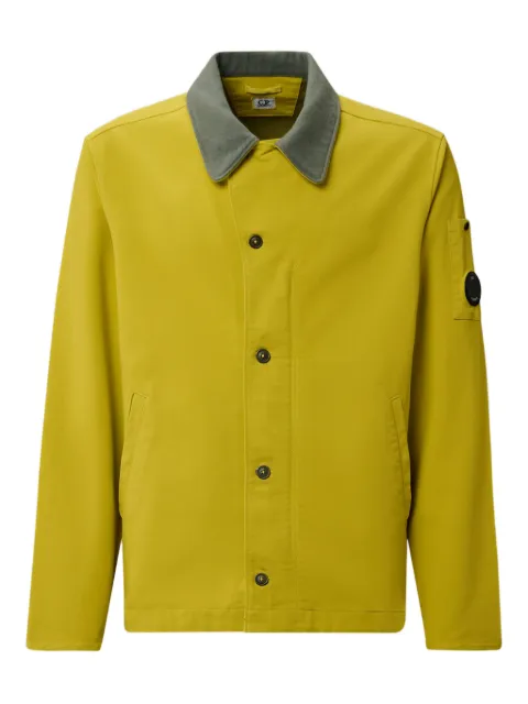 C.P. Company Lens-detail two-tone overshirt