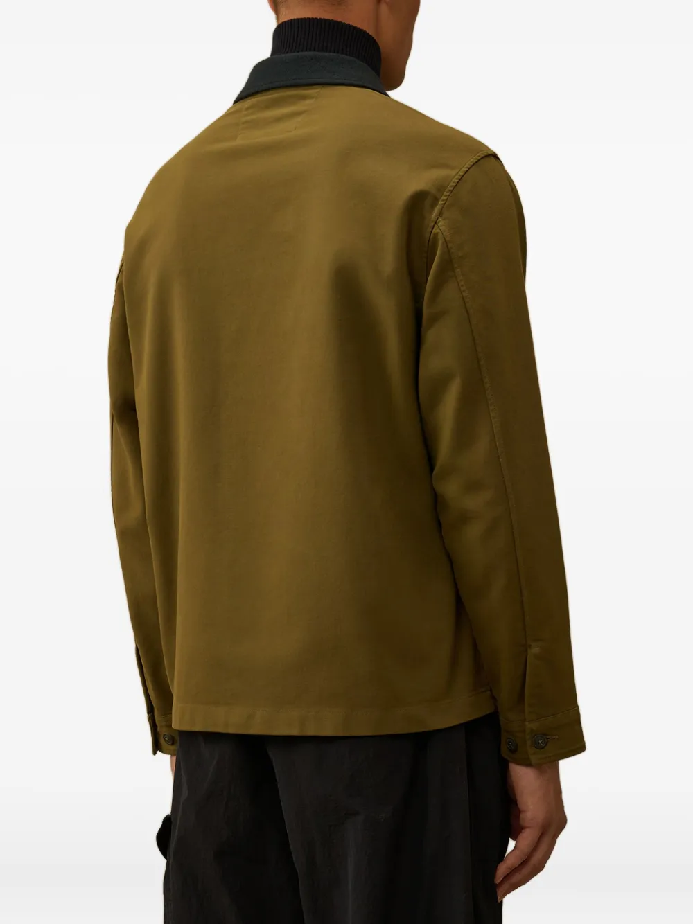 C.P. Company Jack met zak met knopen Groen