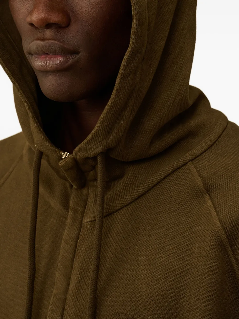 C.P. Company Hoodie met borduurwerk Groen