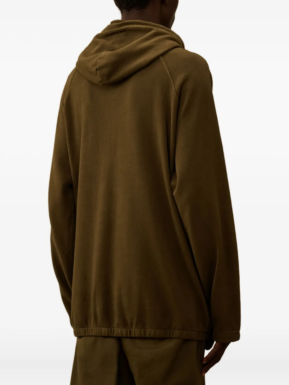 C.P. Company Hoodie met borduurwerk Groen