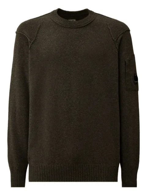 C.P. Company lens-detail crew-neck sweater