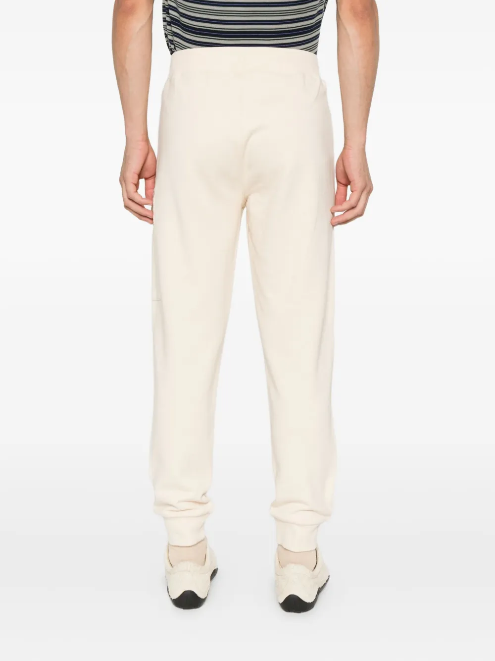 C.P. Company Broek met zak en Lens-detail Beige