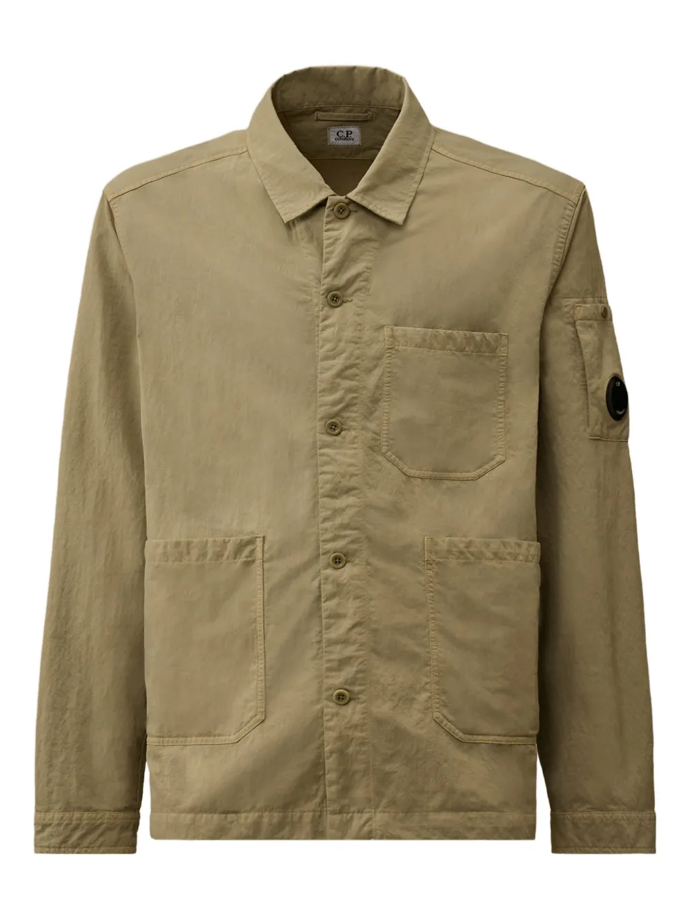 C.P. Company Hemdjacke mit Lens-Detail | Grau | Image 1