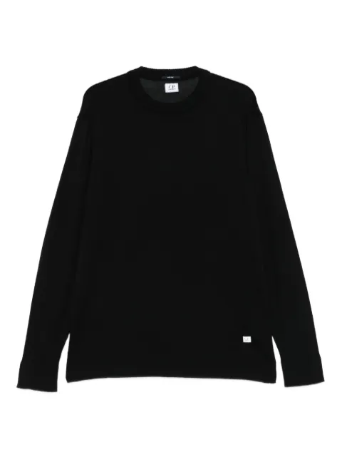 C.P. Company crew-neck wool-silk blend sweater