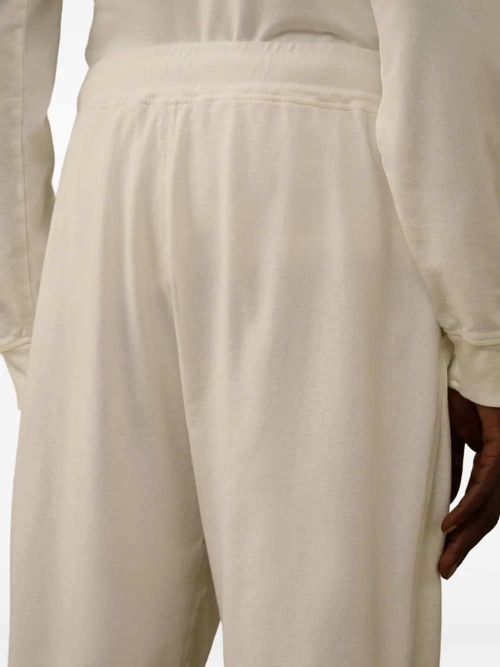 C.P. Company Broek met trekkoord en zakdetail Wit