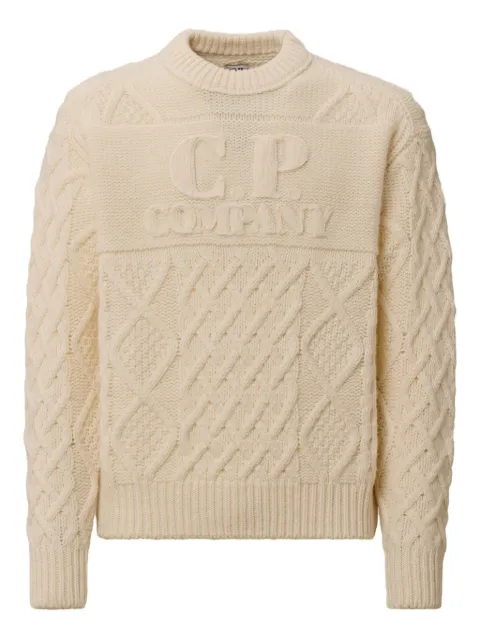 C.P. Company Pullover mit Zopfmuster