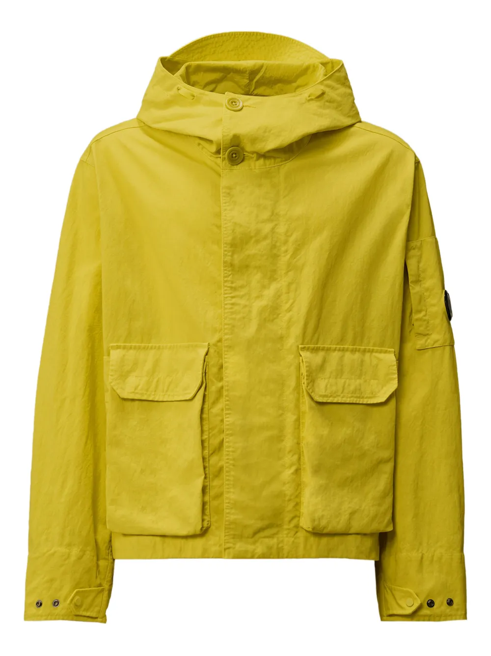 C.P. Company hooded pocket jacket Geel