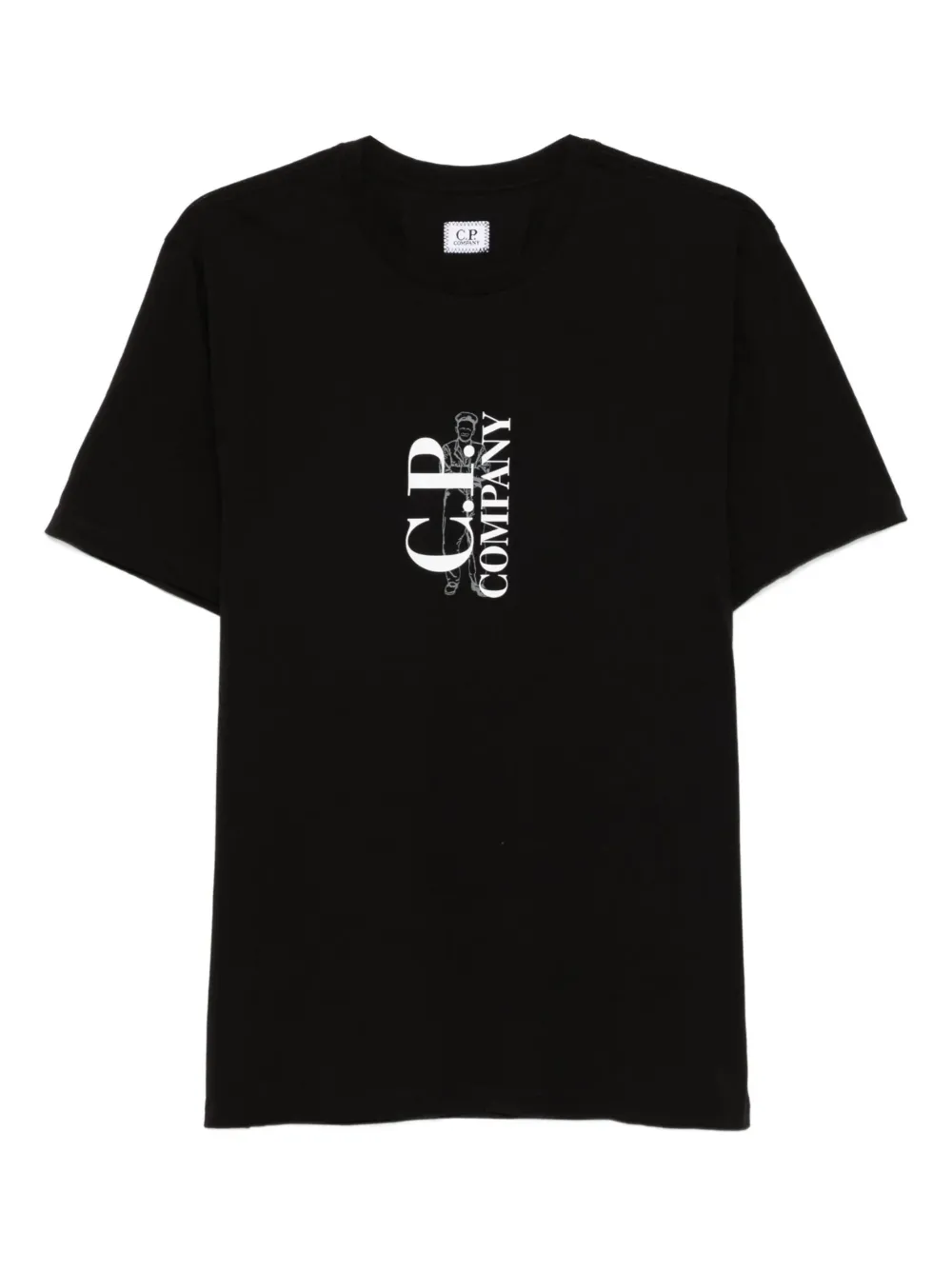 C.P. Company logo cotton T-shirt - Nero