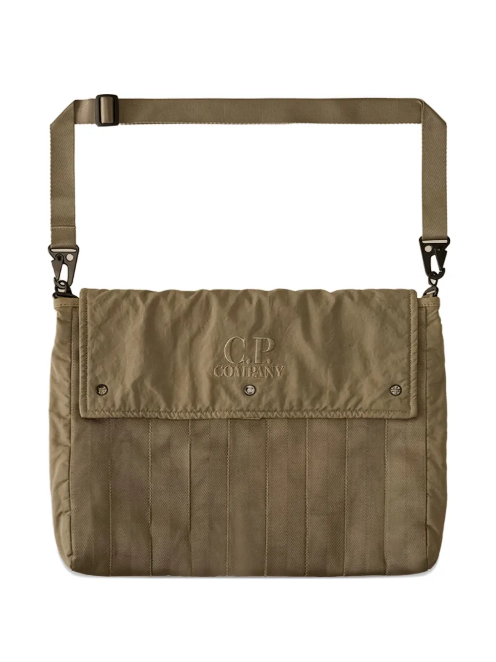 C.P. Company herringbone-pattern shoulder bag | Grey | Image 1
