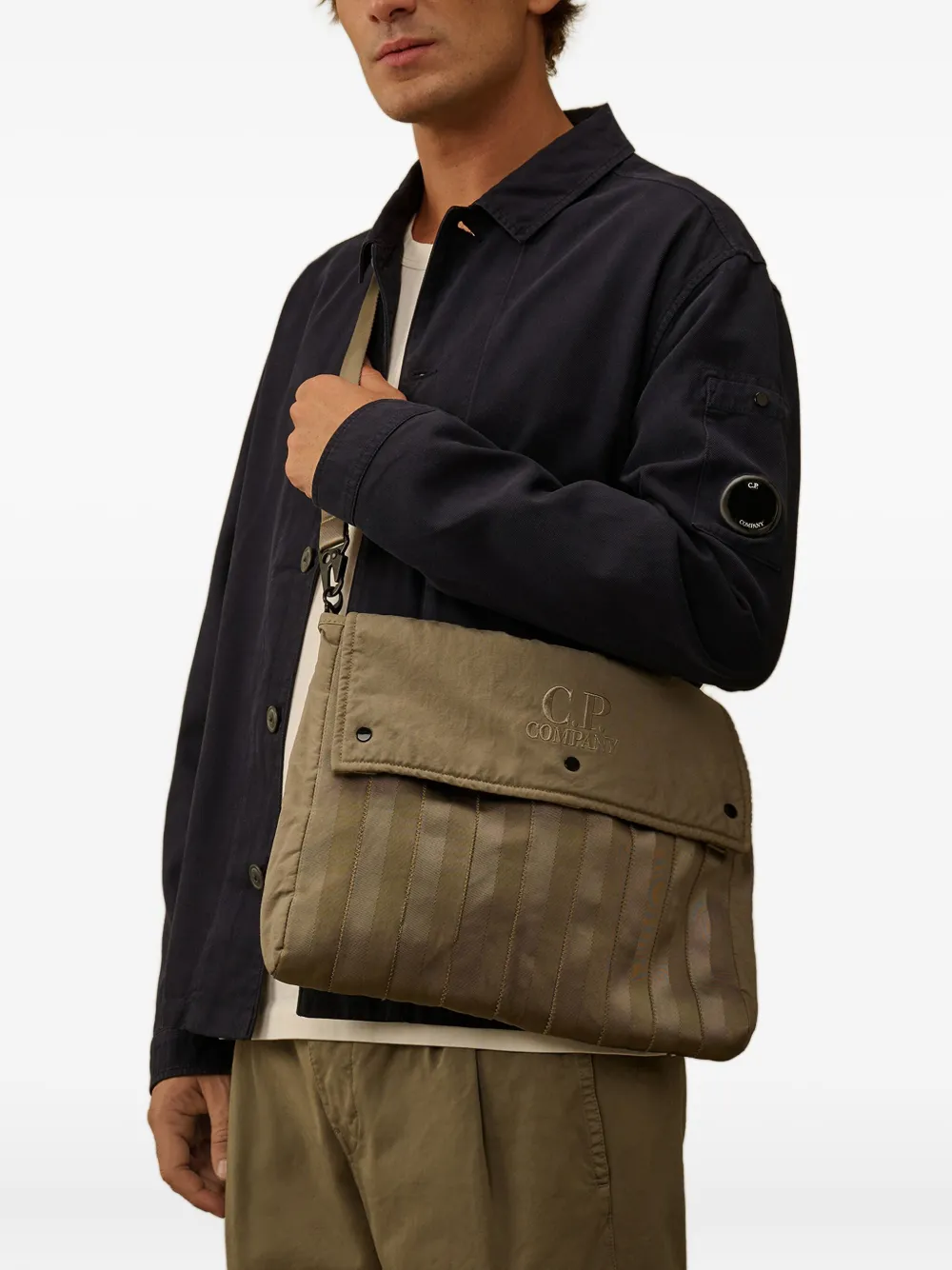 C.P. Company herringbone-pattern shoulder bag | Image 2