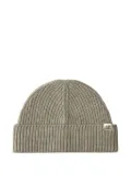 C.P. Company ribbed-wool beanie hat - Grey