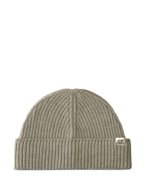 C.P. Company Gorro de lã canelado