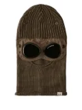 C.P. Company goggle-detail wool balaclava - Green