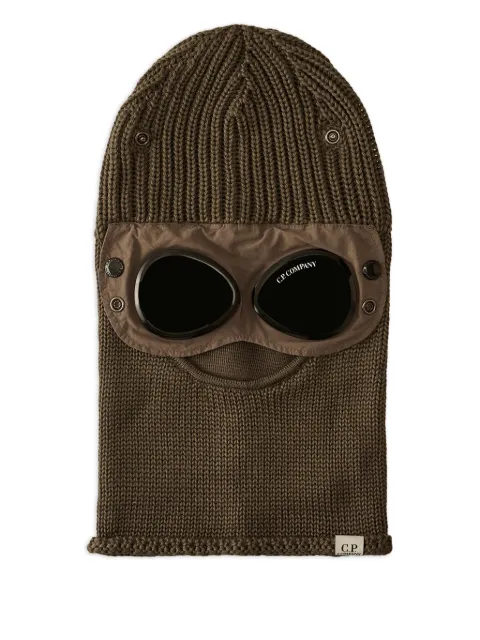 C.P. Company goggle-detail wool balaclava