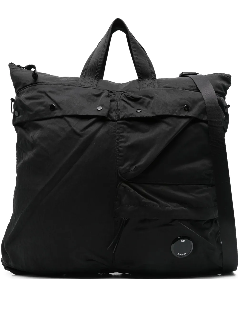 C.P. Company Shopper met zakdetail Zwart
