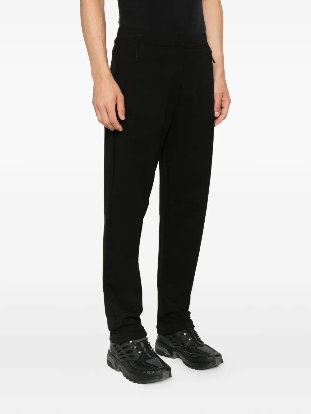 C.P. Company Broek met toelopende pijpen Zwart