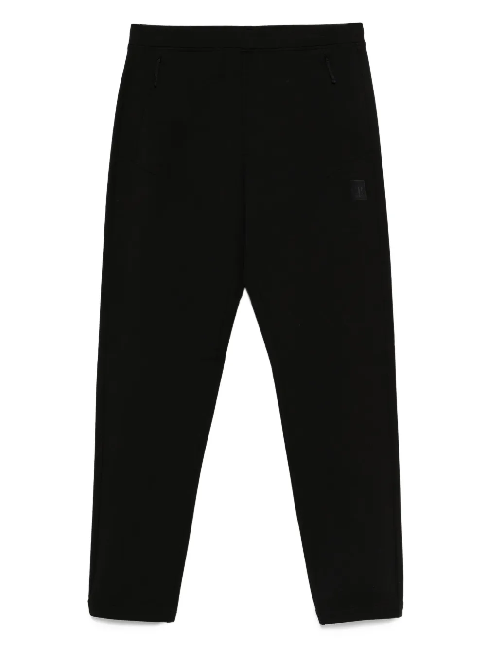 C.P. Company logo-detail trousers | Black | Image 1