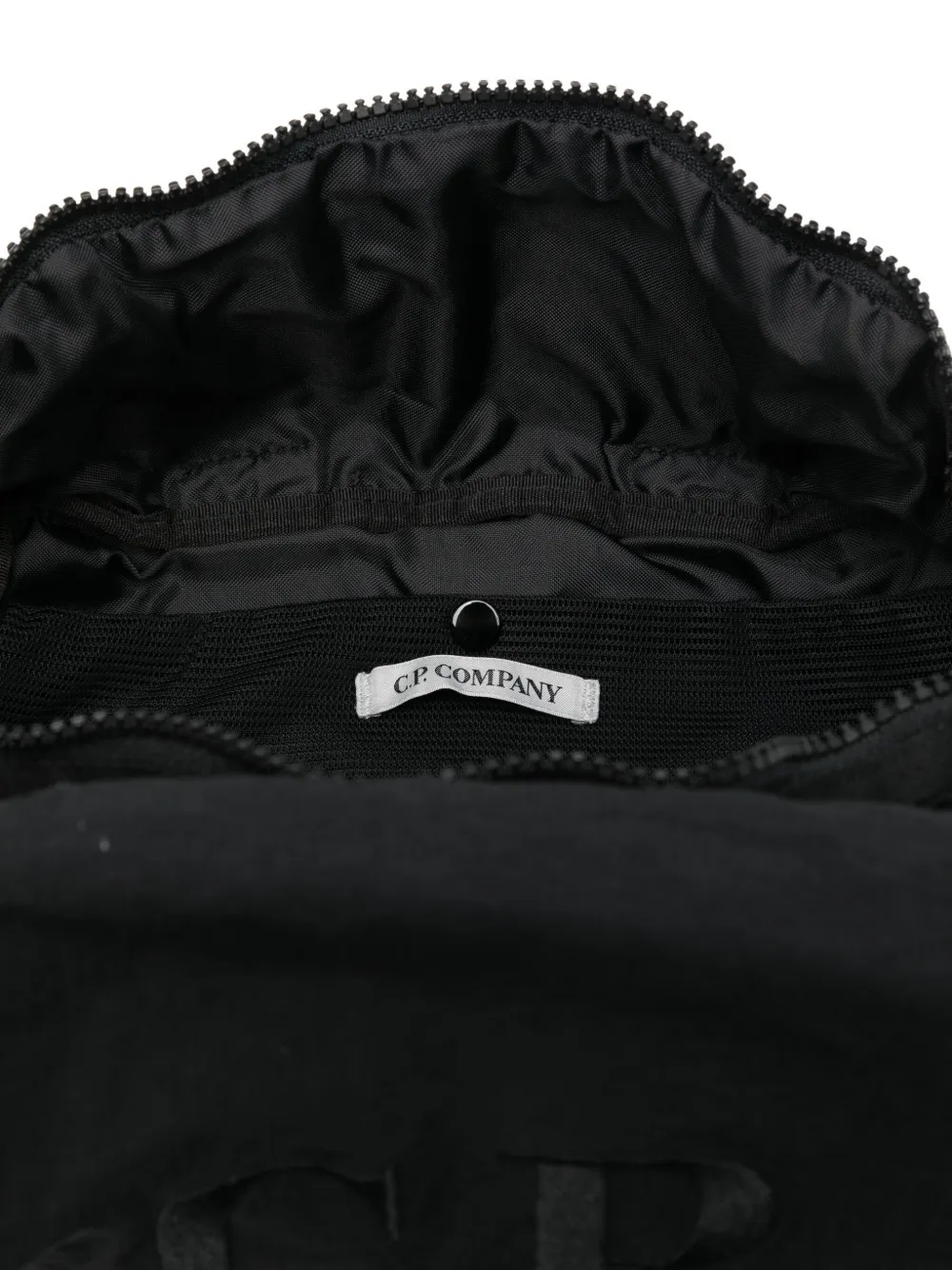C.P. Company Heuptas met geborduurd logo Zwart