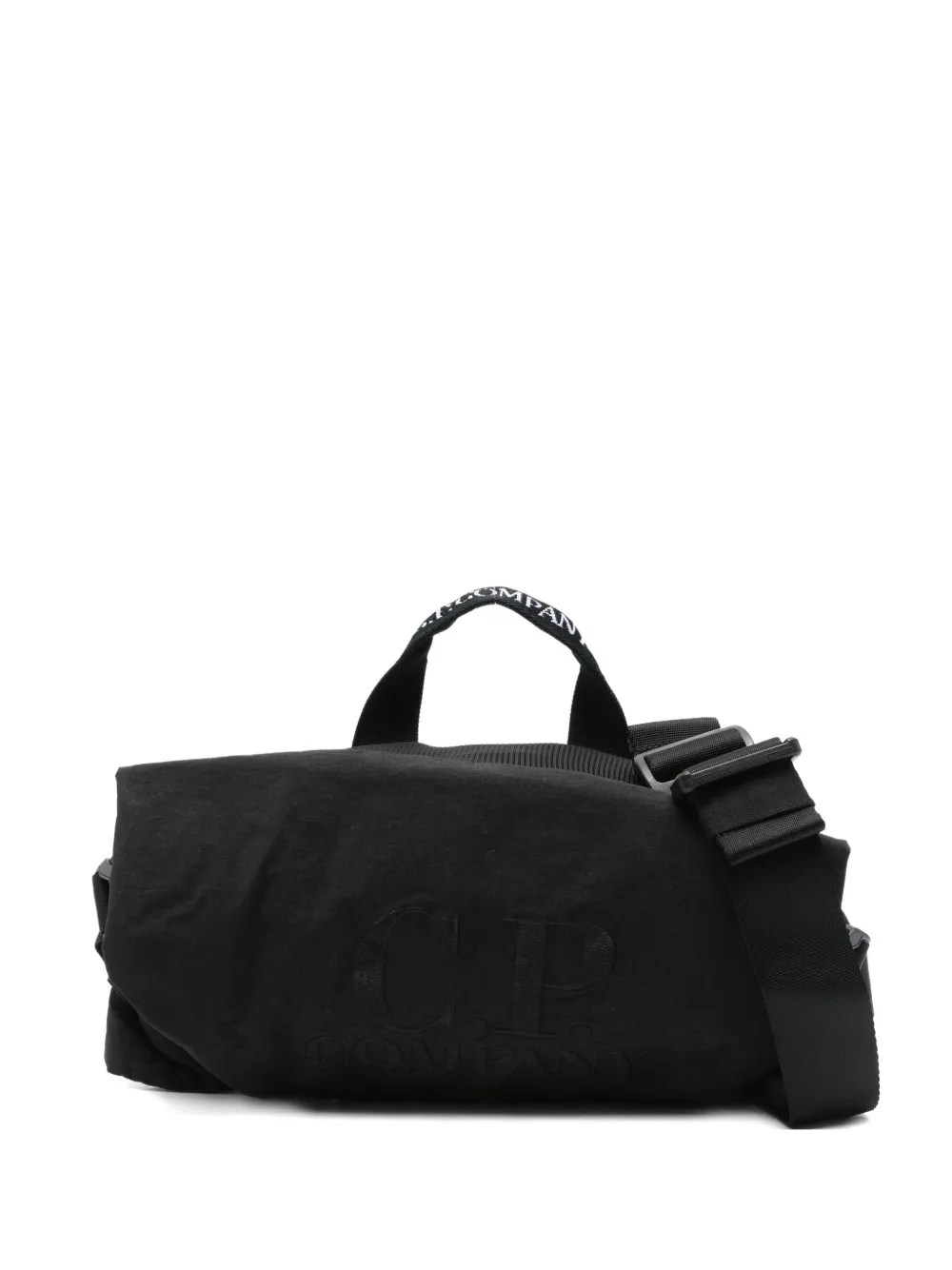 C.P. Company Heuptas met geborduurd logo Zwart
