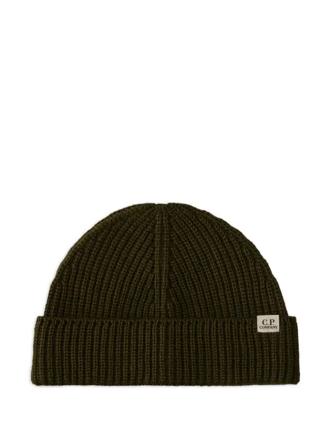 C.P. Company ribbed-wool beanie hat