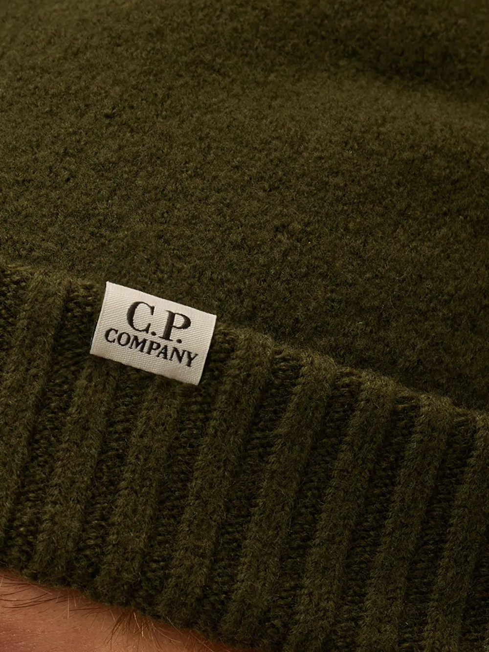 C.P. Company Wollen muts Groen