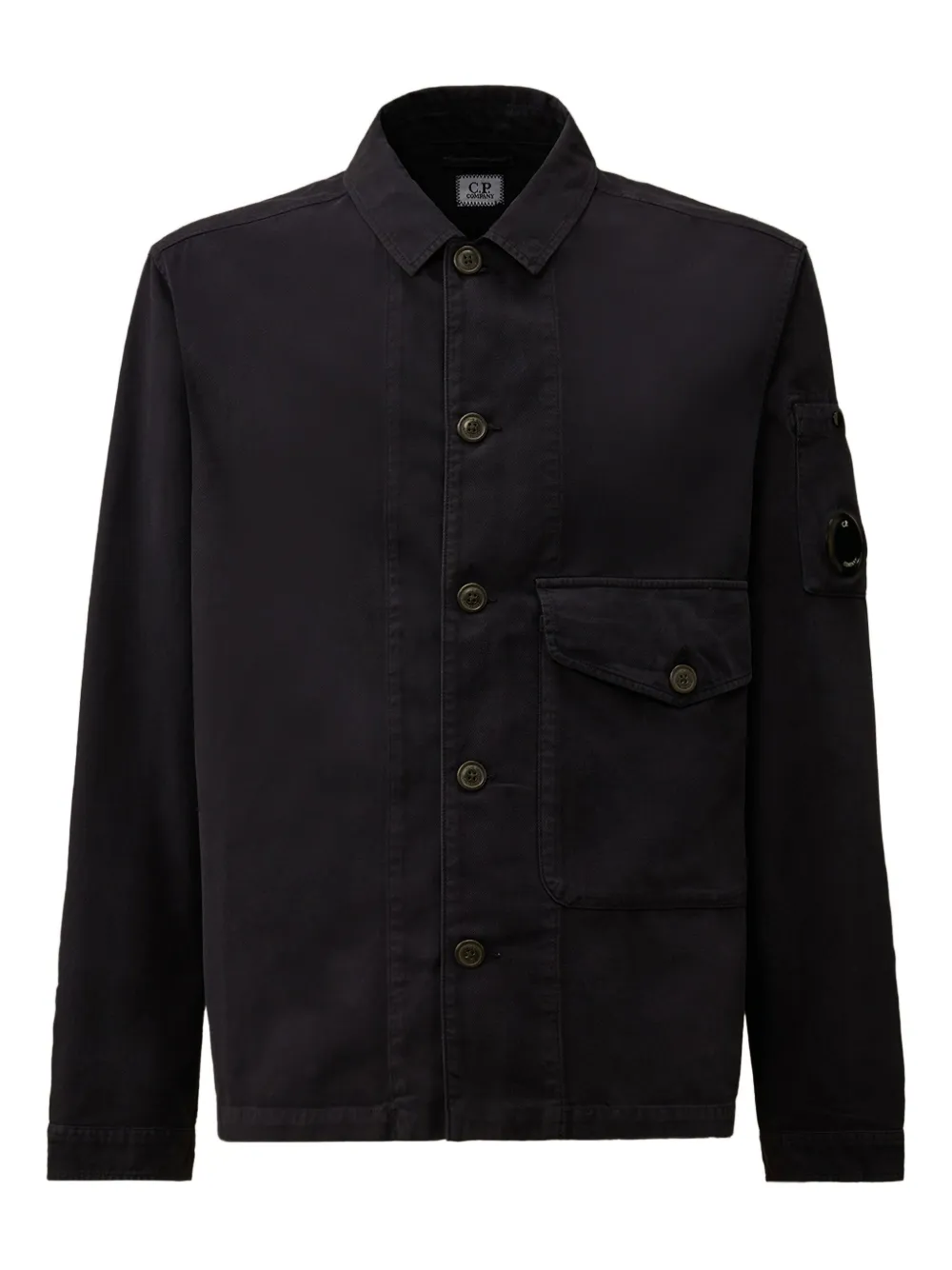 C.P. Company Hemdjacke mit Lens-Detail | Blau | Image 1