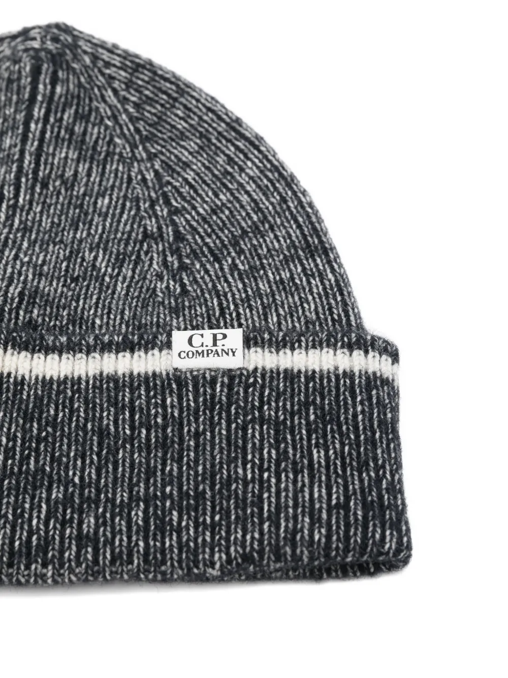 C.P. Company Muts met logodetail - Zwart