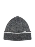 C.P. Company logo-detail beanie - Black