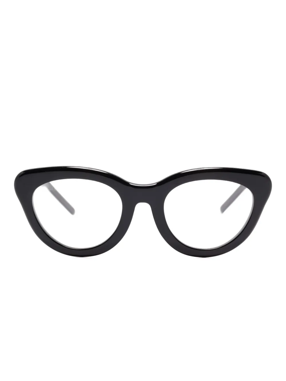 Megane and Me cat-eye frame glasses - Nero