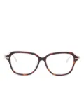 Megane and Me Unity rectangle-frame glasses - Gold