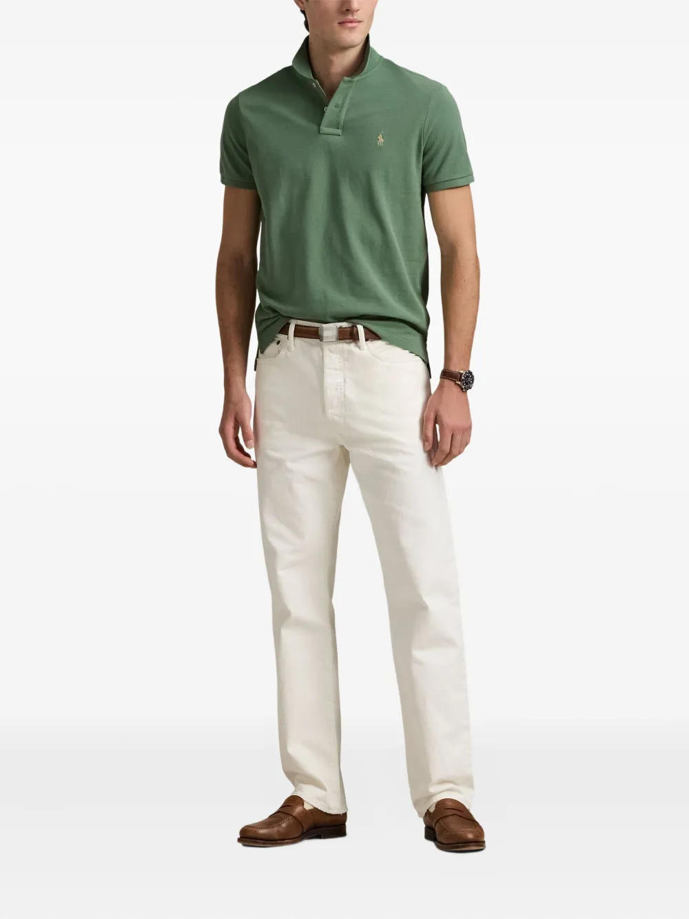 Polo Ralph Lauren Poloshirt met logo van Polo-Pony - Groen