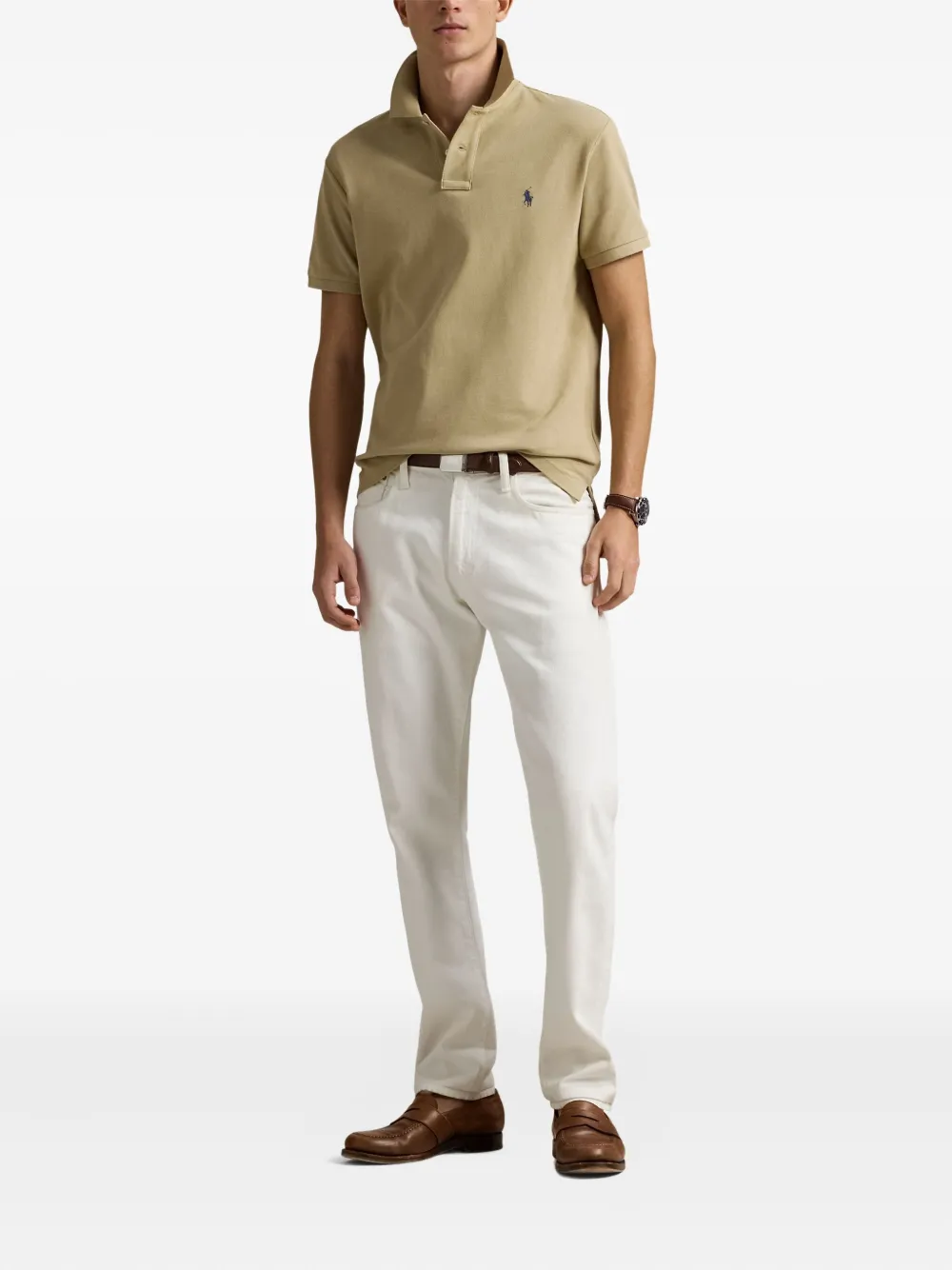 Polo Ralph Lauren Poloshirt met korte mouwen Beige