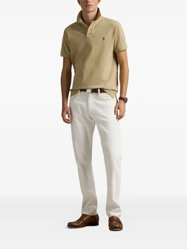 Polo Ralph Lauren short-sleeve Polo Shirt | Neutrals | FARFETCH JO