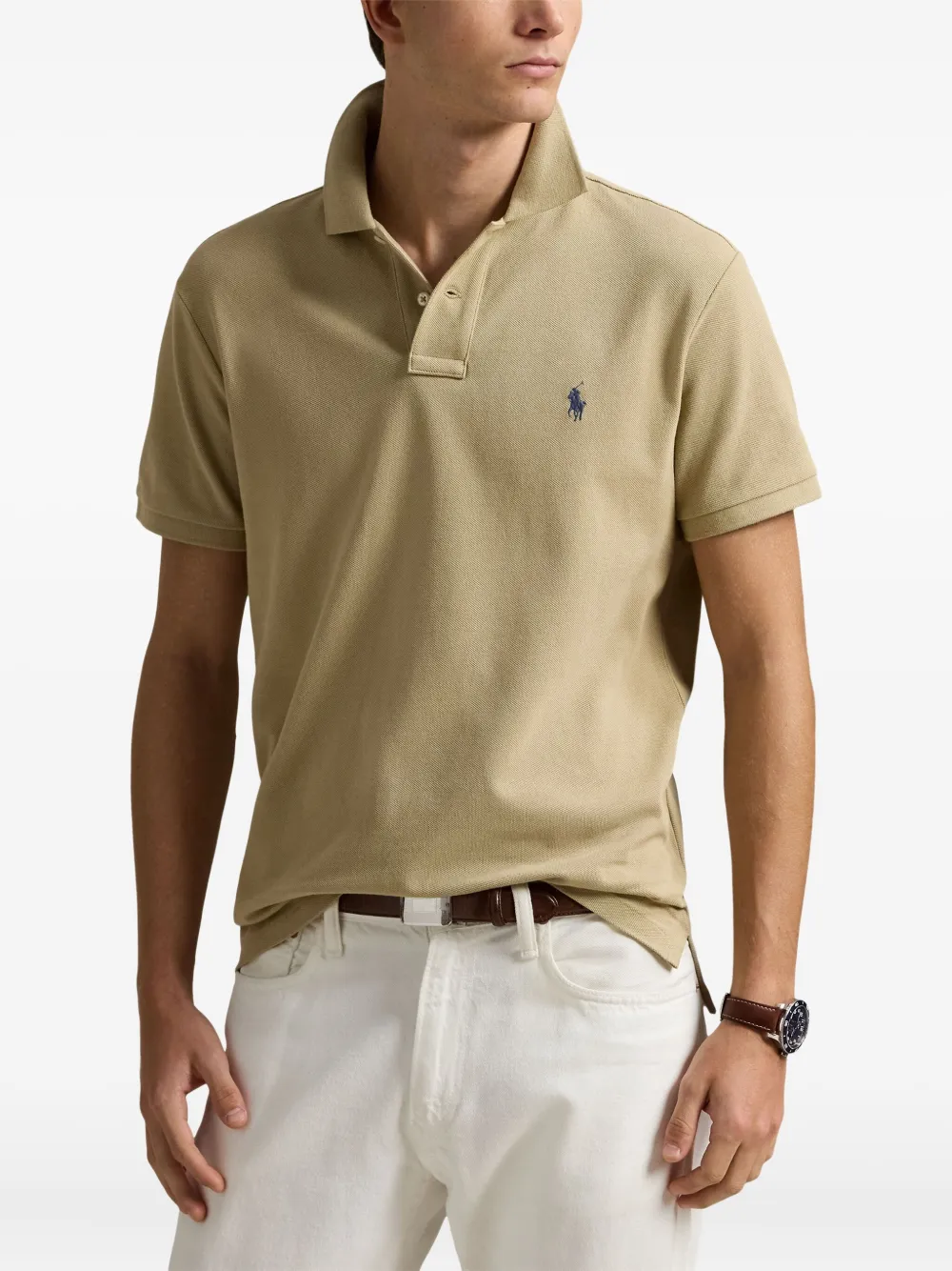 Polo Ralph Lauren ショートスリーブ ポロシャツ - ニュートラル Polo Ralph Lauren ショートスリーブ ポロシャツ - ニュートラル