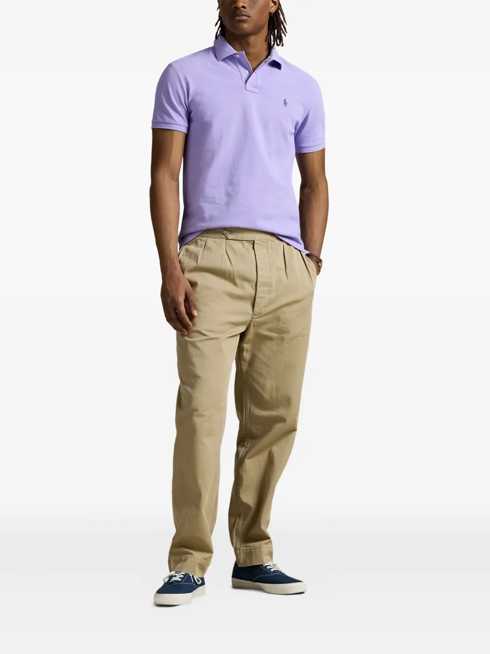 Polo Ralph Lauren Poloshirt met korte mouwen Paars