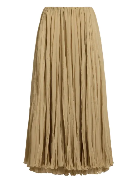 Ralph Lauren Collection pleated midi skirt